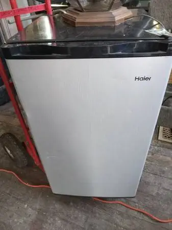 Haier mini fridge works great