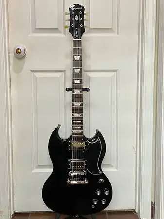 Epiphone SG G-400 Pro Electric Guitar 2016 Ebony