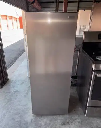 Stainless Steel Vissani Standing Freezer
