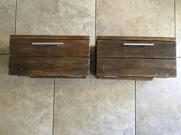 Floating Nightstands / End Tables Handmade