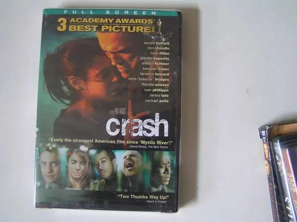 CRASH --- dvd --- new and sealed