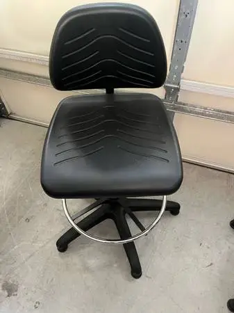 Safco black heavy duty drafting chair or stool
