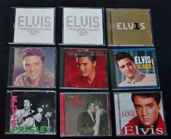 Elvis Presley CD Collection (15)