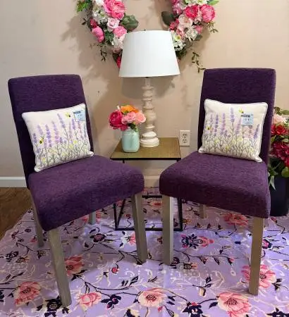 NEW Pair of Plum Chairs