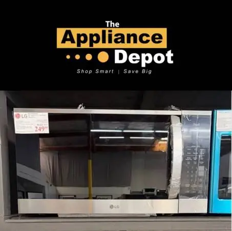 New LG Over the Range Microwave