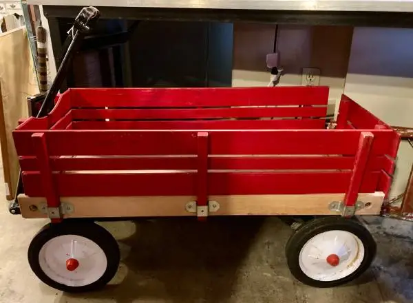 1980s Radio Flyer Town & Country Wagon w/ Removable Sides