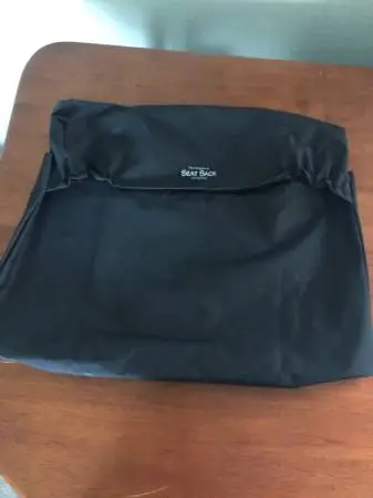 Original Seat Sack Company Black Adult 19”Wide Seat Sack NEW Condition