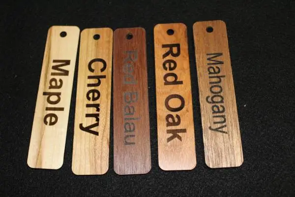 Hardwood Bookmarks