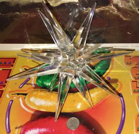 Glass Ball with 12 Large Spikes 9