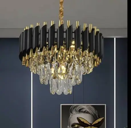 Elegant Beautiful Crystal Chandelier New In Box 🖤
