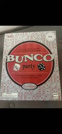 Bunco Game - NEW