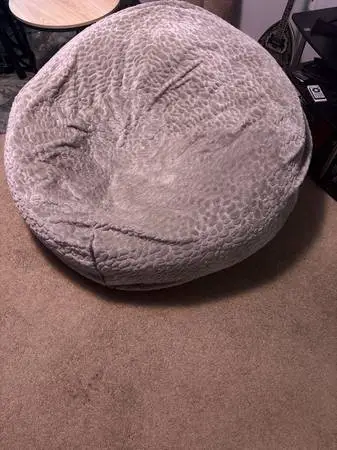 Christopher Knight Home Schley 5 Foot Bean Bag - Short Faux (like new)