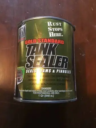 New 1 Quart Of KBS Gold Standard Tank Sealer - Gas Tank Sealer