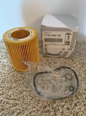 NIB BMW OEM Genuine Oil Filter 11427953129 N51, N52, N52k, N54, N55