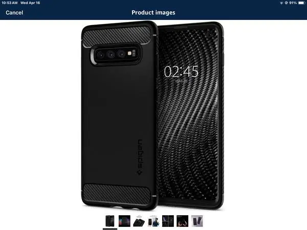 Spigen Cell Phone Case for Samsung S10