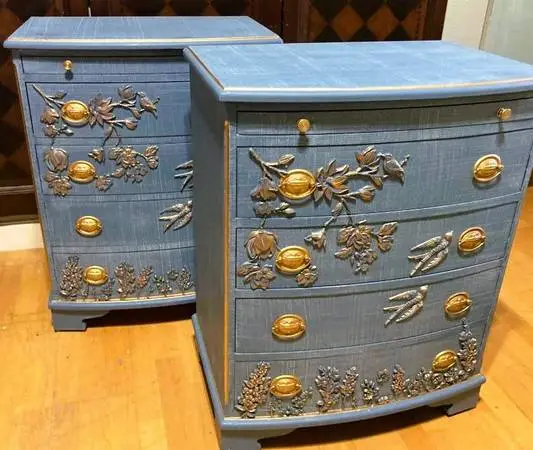 Pair of 4 Drawer Chests
