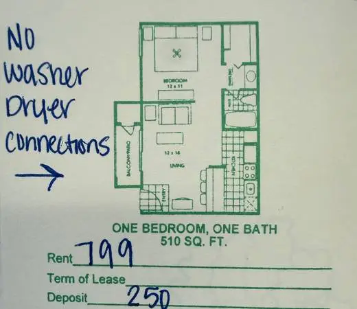 Fort Worth Area We are offering a One Bedroom One Bathroom for $799