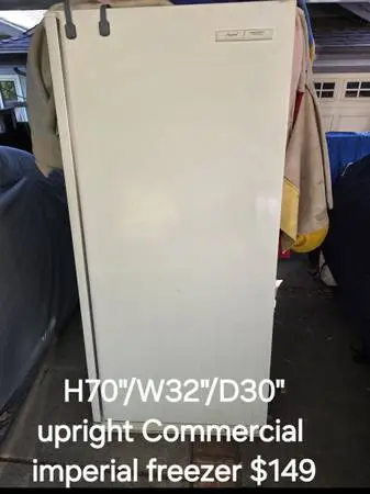 Large Upright freezer commercial grade