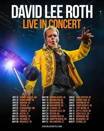 David Lee Roth ( Van Halen ) 6th Row
