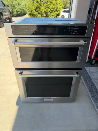 Kitchen aid microwave oven combo