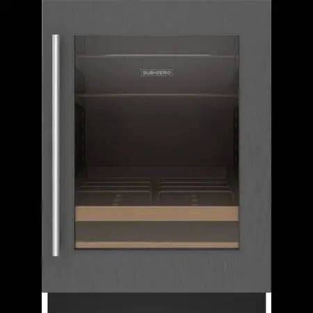 SUB-ZERO 24 PR SINGLE ZONE BEV CENTER (OUT OF BOX)