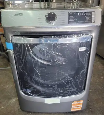 Brand new Maytag electric dryer.