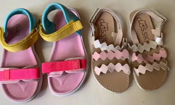 Girls sz 11 lot of 2 sandals