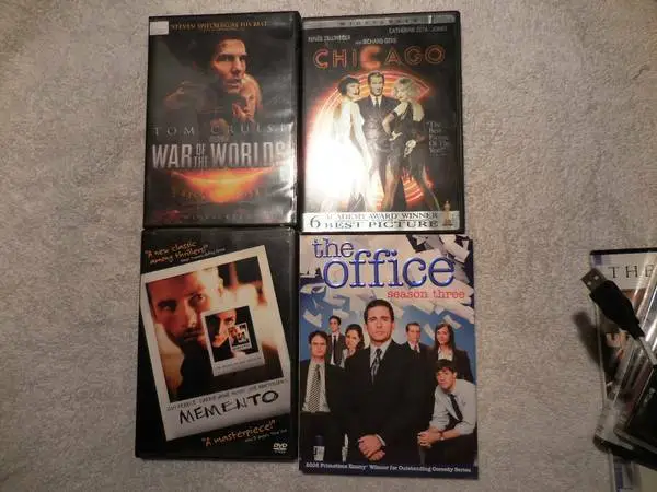 Movie DVD Imitation Game BROKEBACK MOUNTAIN The WAR OF WORLDS