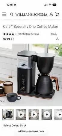 Cafe coffee maker