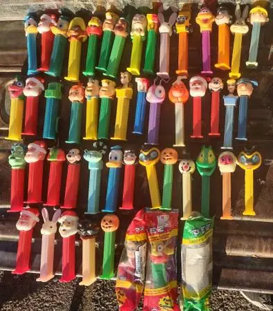53 Vintage PEZ Dispensers
