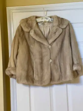 Vintage La Belle Mink Fur Jacket Reduced!