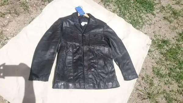 NEW with tags! Mens Leather Jacket - Medium