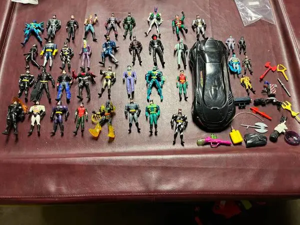 Kenner Batman action figure lot