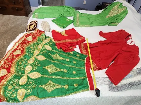 Vintage India clothing lot