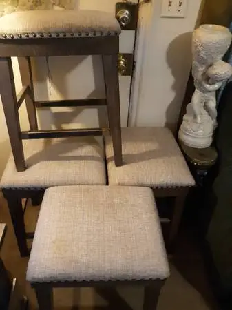 4) Counter Size Bar-Stools
