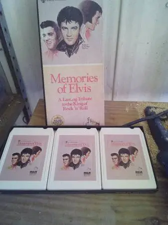 Memories of Elvis 8 track. Box set