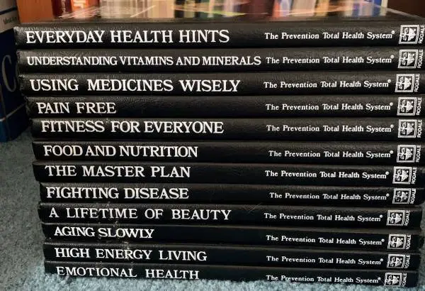 Prevention Total Health System 12 books $2 each