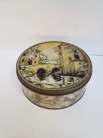 Vintage Sunlite Metal Tin