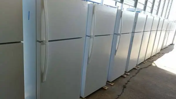 Regular mid-sized apartment refrigerator units