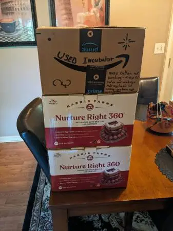 Nurture Right (x3) incubators