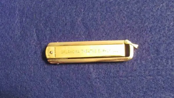 Antique promotional bifold penknife