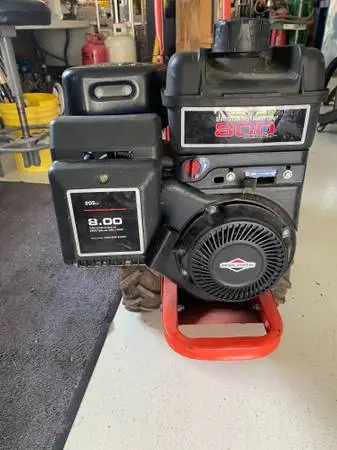 8 HP Tiller