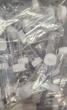 clear round coin tubes