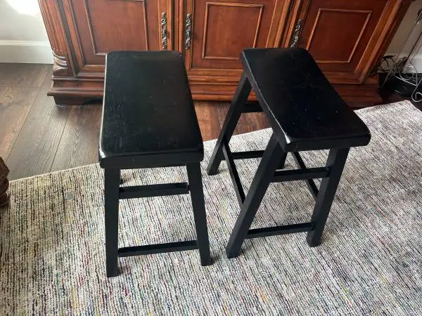 Wooden Barstools 24 tall