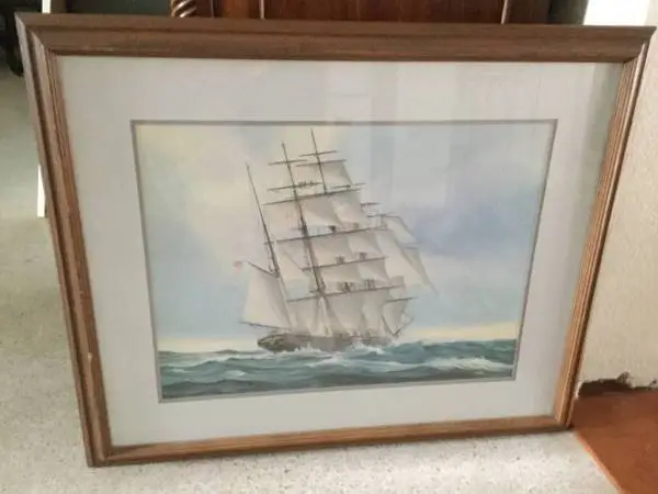 ARTWORK. DECEASED RENOWNED PAINTER