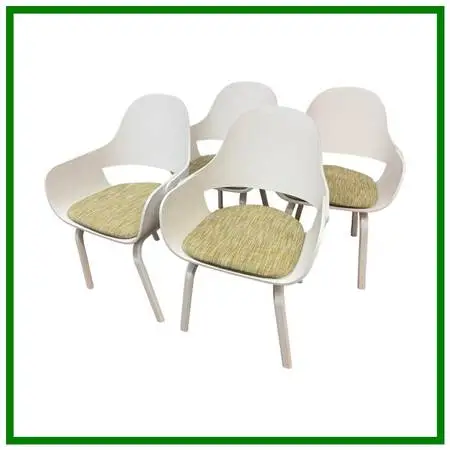Jaime Hayon For Barcelona Design Showtime Nude Dining Chairs, Set Of F
