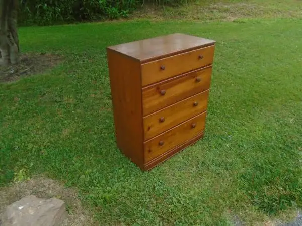 Mini Pine Dresser Vintage 1970s