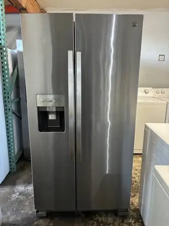 2020 Kenmore Stainless Steel Side by Side Refrigerator
