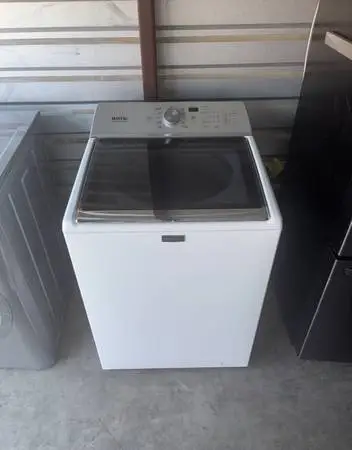 White Maytag Washer