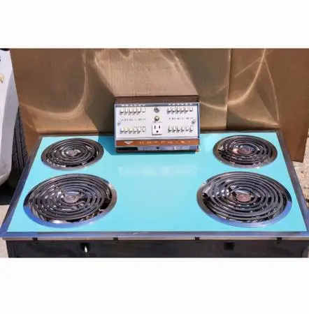 Vintage GE HOTPOINT Electric cooking top
